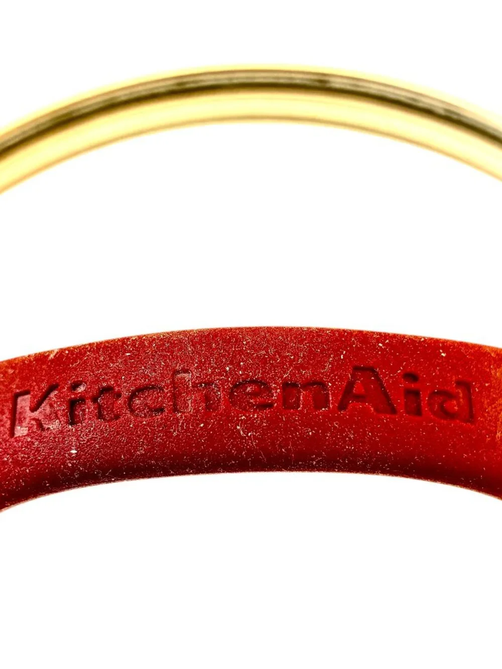 KitchenAid Brand Glass Pot LID ONLY Red Handle Replacement 6 1/8